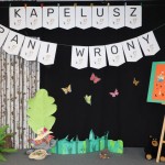 "Literackie podróże - te małe i te duże" - Kapelusz Pani Wrony kl.I b